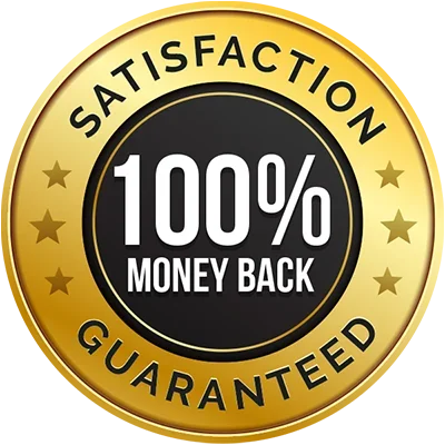 60-day money-back guarantee seal